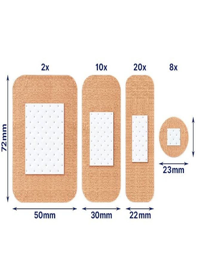 Elastoplast Extra Flexible Fabric Plaster Strips (40 Pieces - Breathable, Large Plasters - Image 4