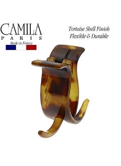 CAMILA Paris Cp1432 French Hair Clip For Women Tokyo 3 Teeth Ponytail Holder Girls Hair Claw Clips Jaw Fashion Durable Styling Hair Accessories For Women Strong Hold No Slip Grip Made In France  - Image 3
