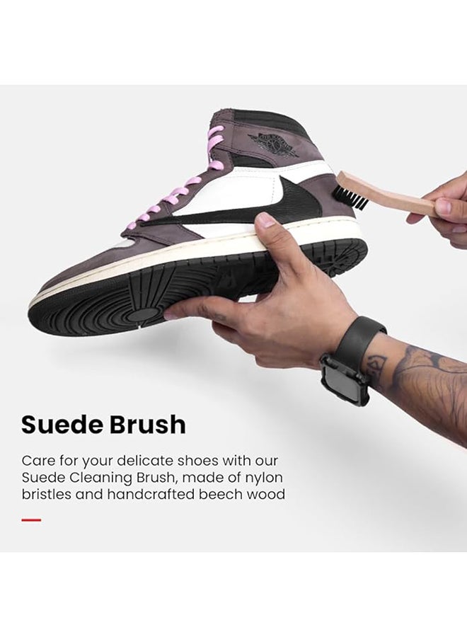 SHOEGR Suede Shoe Cleaning Kit ,Suede Cleaner with Eraser Shoes Stain Erasers Suitable for Suede, Nubuck & Leather - Image 3