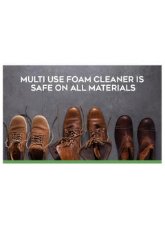 Silver Premium Shoe Cleaner, Sneaker Cleaning Foam Kit With Scrubbing Sponge - Safe on All Materials 125ml  - Image 5
