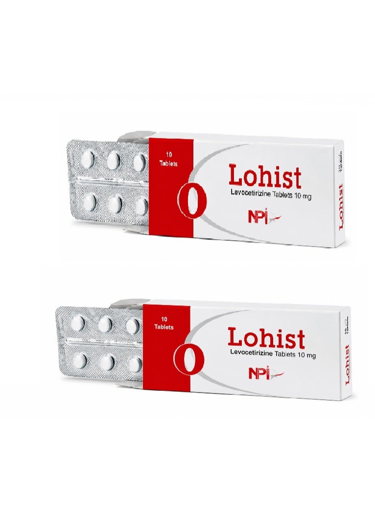 LOHIST 10mg Tablet 10’s – Twin Pack