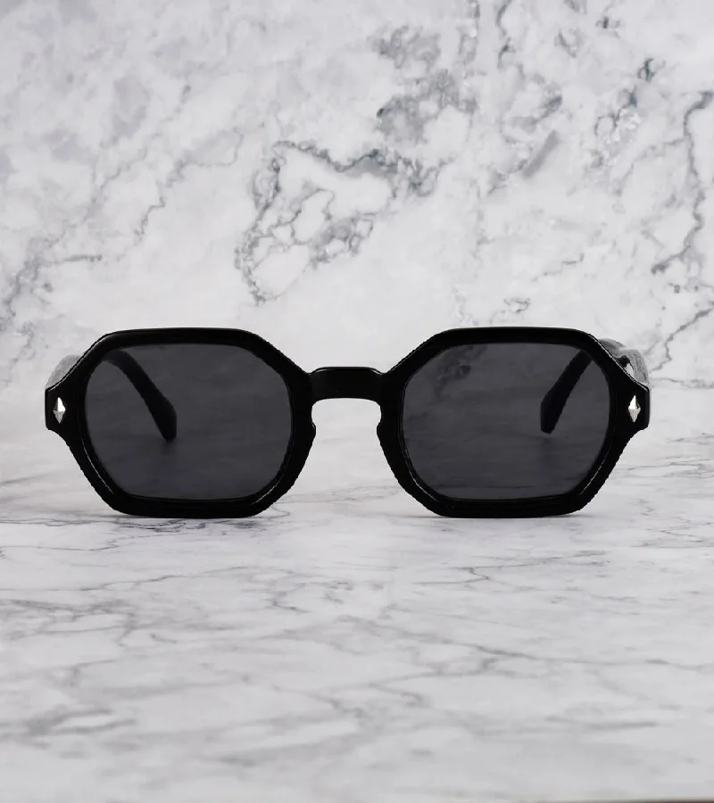  اكسبليست باوتس نظارات شمسية أنيقة للجنسين من ستيف، لون أسود-رمادي، من إكسبليست بووتس،