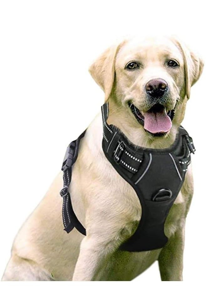 Cool Baby COOLBABY Dog Chest Strap Anti-pull Pet Chest Strap Adjustable Outdoor Pet Vest 3M Reflective Strip Oxford Fabric Material Dog Vest Easy To Control Suitable For Small Medium And Large Dog - Image 1