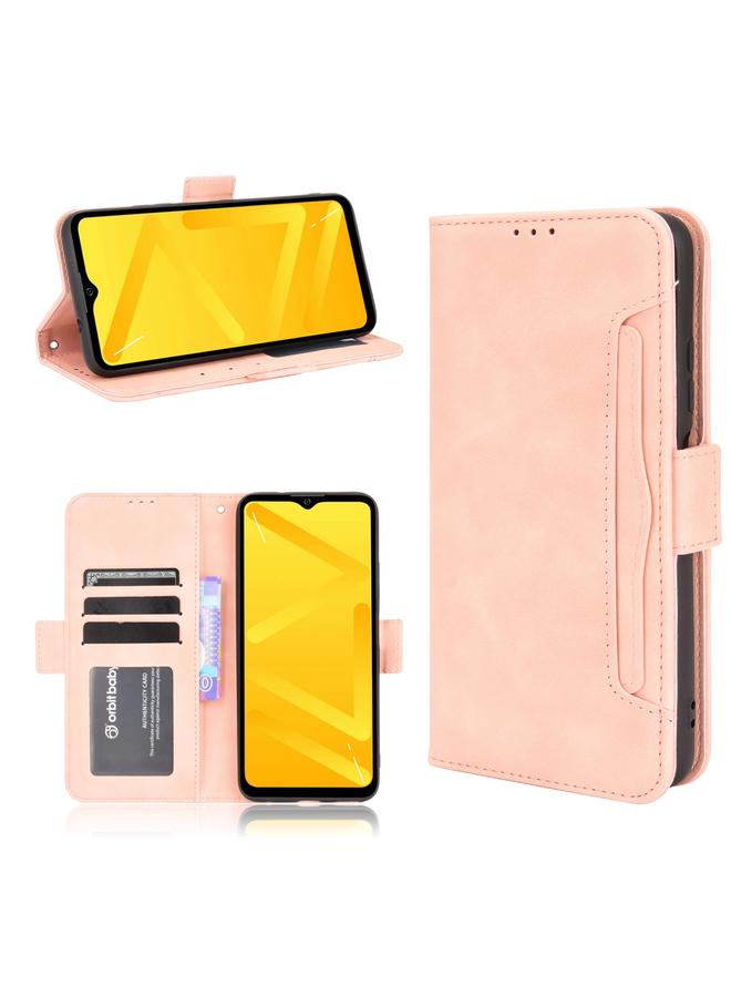 Case For ZTE Blade A71 Skin Feel Calf Pattern Horizontal Flip Leather Case with Holder & Card Slots & Photo Frame
