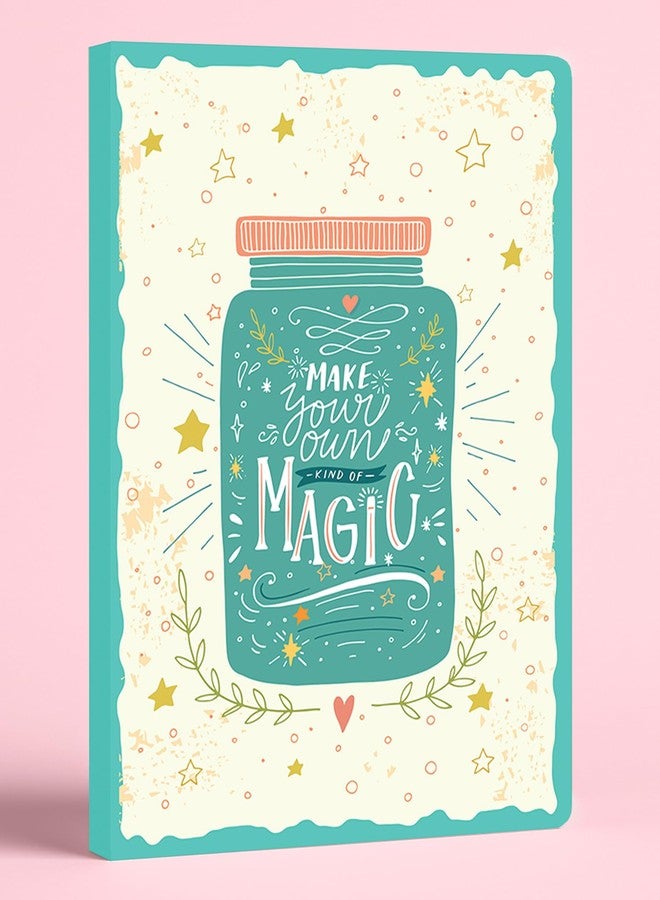 DOODLE A5 Undated Planner Notebook - 160 Pages (12-Month Planner + Notes), Soft Cover Journal with 80 GSM Paper - Motivational Quote Design, Compact Diary for Work, Study, Travel & Gifting - Image 4