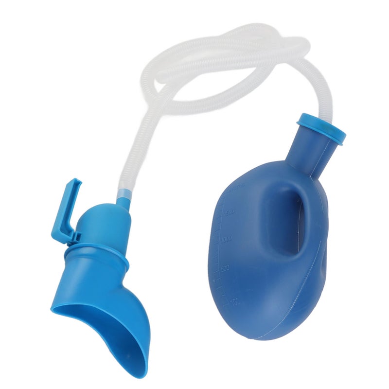 Unisex Potty Urinal 2000ML Capacity Leakproof Urinal Bottle with Flexible Long Tube for Elderly - Image 4