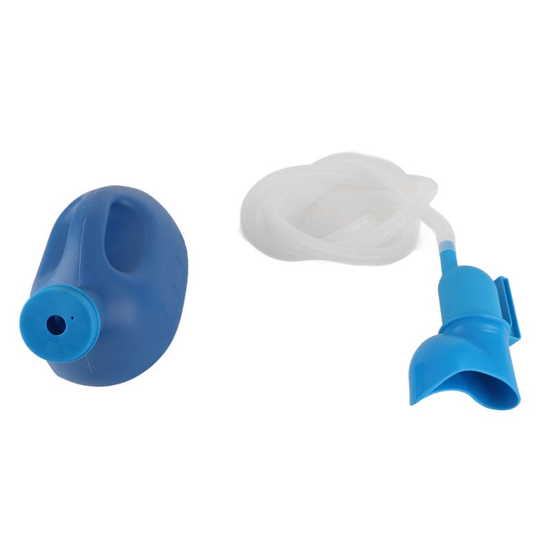 Unisex Potty Urinal 2000ML Capacity Leakproof Urinal Bottle with Flexible Long Tube for Elderly - Image 1