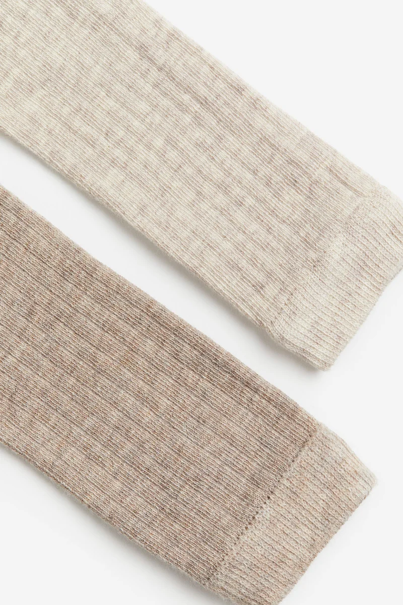 H&M Kids 2 Pack Ribbed Tights