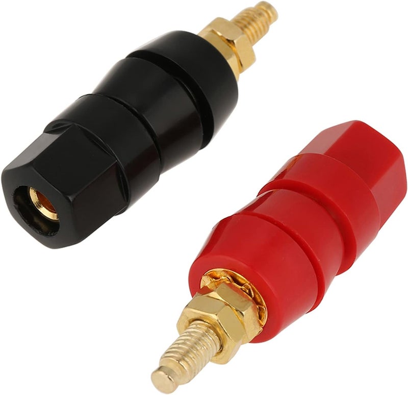 LiebeWH Speaker Binding Post, Gold Plated Amplifier Connector for Audio Equipment, Easy Installation for Microphones and Sound Consoles - Image 5