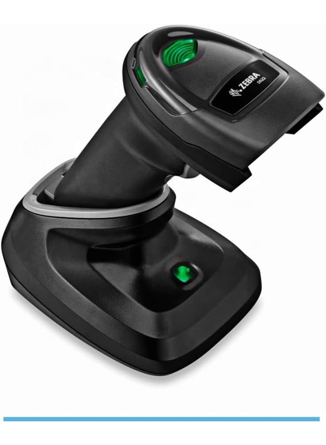 ZEBRA ماسح ضوئي/مُصوّر بلوتوث لاسلكي برمز الحمار الوحشي DS2278-SR، يشمل قاعدة وكابل USB محمي ثقيل الوزن بطول 7FT - Image 1