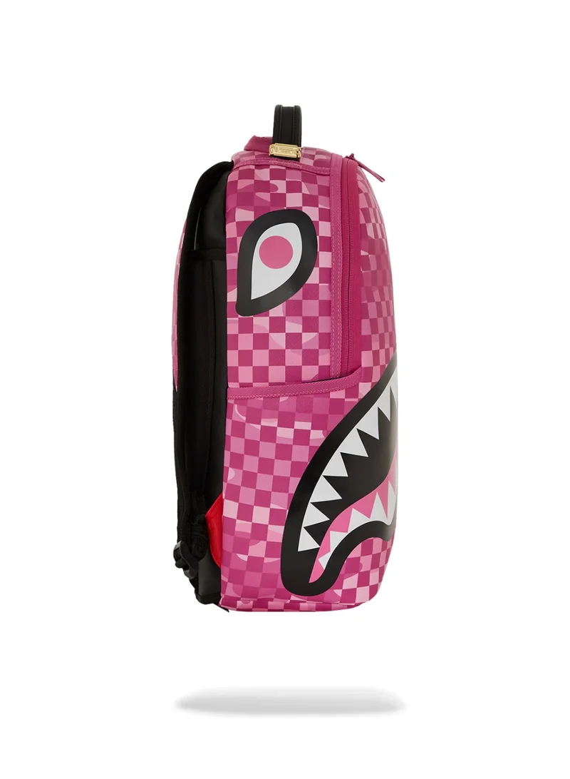 SPRAYGROUND PINK CAMO CHECK DLXSV BACKPACK