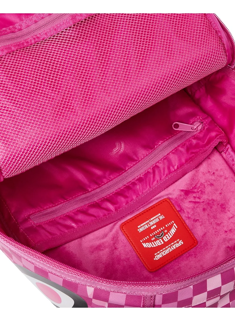 SPRAYGROUND PINK CAMO CHECK DLXSV BACKPACK