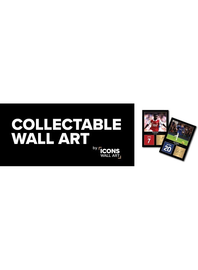EMODA Icons Wall Art Lionel Messi Signed A4 Printed Photo Picture Display Gift For Miami and Argentina Fans Digitally Reproduced Signature Unframed - Image 3