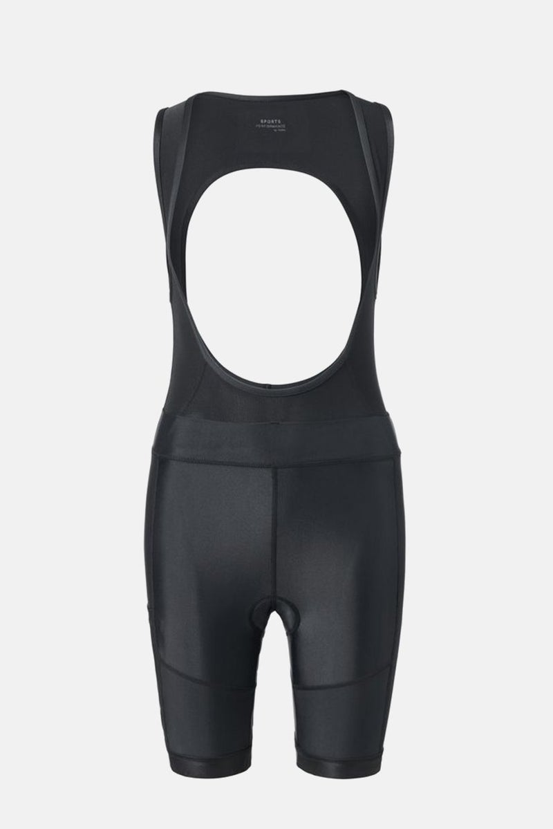 Tchibo Women Sportswear Fit Bicycle Bib Tights, Black - Image 2