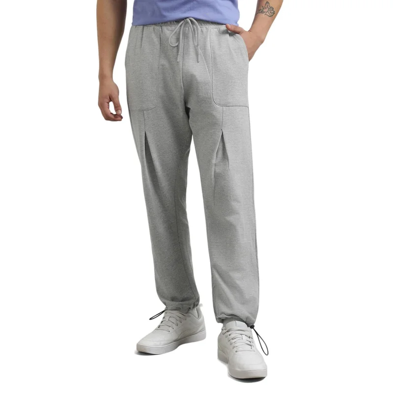 نوبيرو Oversized Grey Joggers for Men