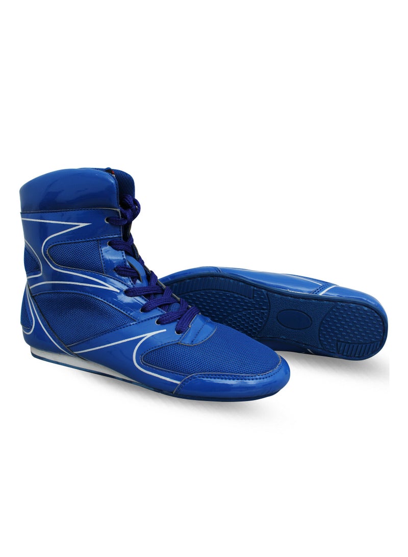 Spall Boxing Shoes Bodybuilding Wrestling Fight Boots Comfortable Movement High Traction Sport Footwear For Training Mma Muay Thai Weightlifting Athletic Equipment Walking Running Gym  - Image 2