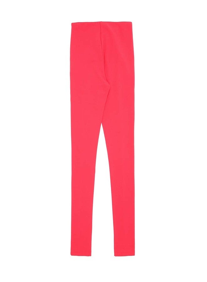 Gini & Jony Girl's Regular fit Trouser (121246521813 Fiery Red(C457)_18 - Image 2