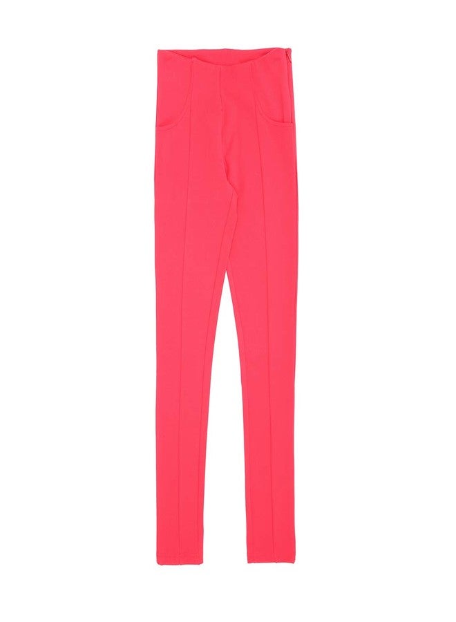 Gini & Jony Girl's Regular fit Trouser (121246521813 Fiery Red(C457)_18 - Image 1