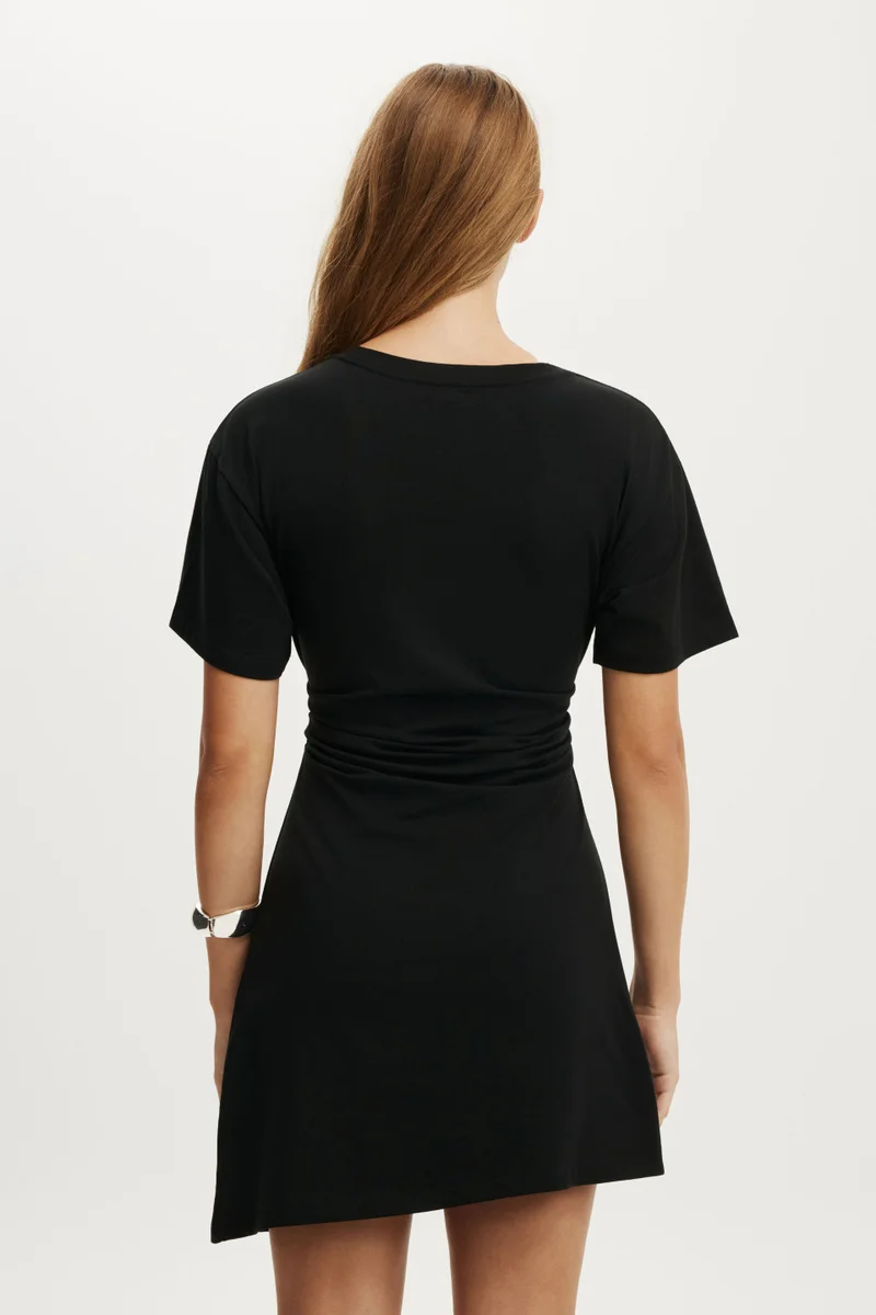 Cotton On  Boxy Tuck T-Shirt Mini Dress for Women | Best Price UAE