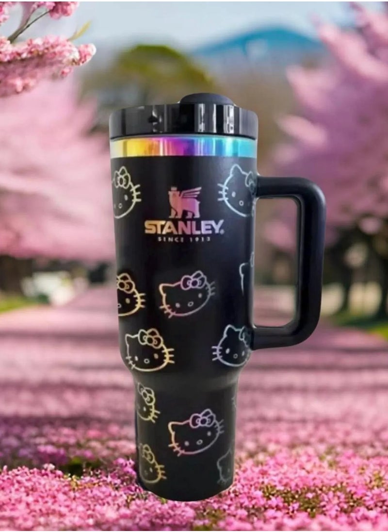 Stanley - Hello Kitty Stanley Tumbler 40 Oz Quencher H2.0 FlowState - Image 1