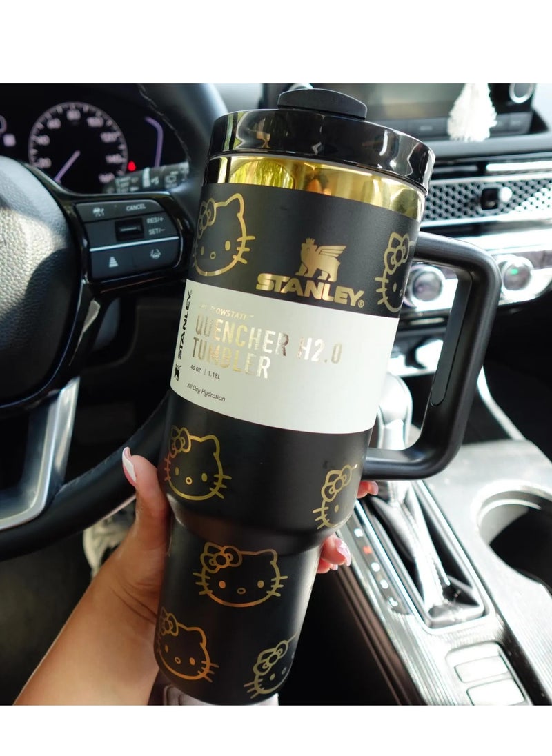 Stanley - Hello Kitty Stanley Tumbler 40 Oz Quencher H2.0 FlowState - Image 1