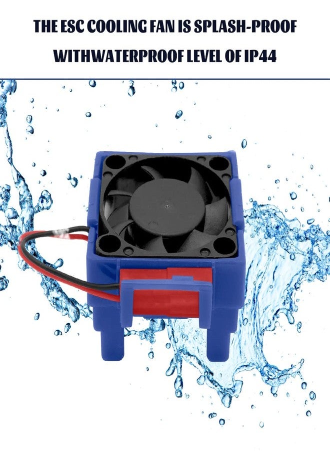 OGUNKE OGRC ESC Cooling Fan for traxxas 1/10 Slash 4x4 Stampede 4x4 Rustler for Traxxas 3340 Velineon VXL-3s ESC - Image 5