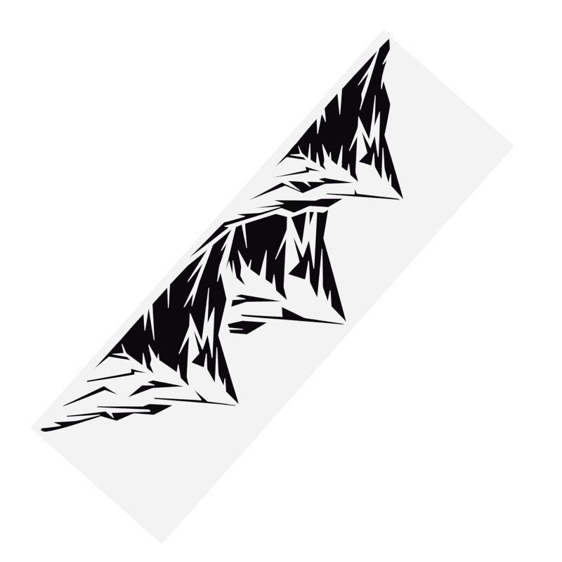 Truck Pickup RV Universal Car Sticker Car Body Decal Mountain Shape Sticker - Image 3