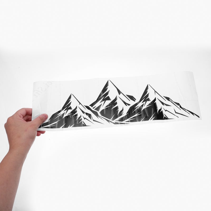 Truck Pickup RV Universal Car Sticker Car Body Decal Mountain Shape Sticker - Image 2