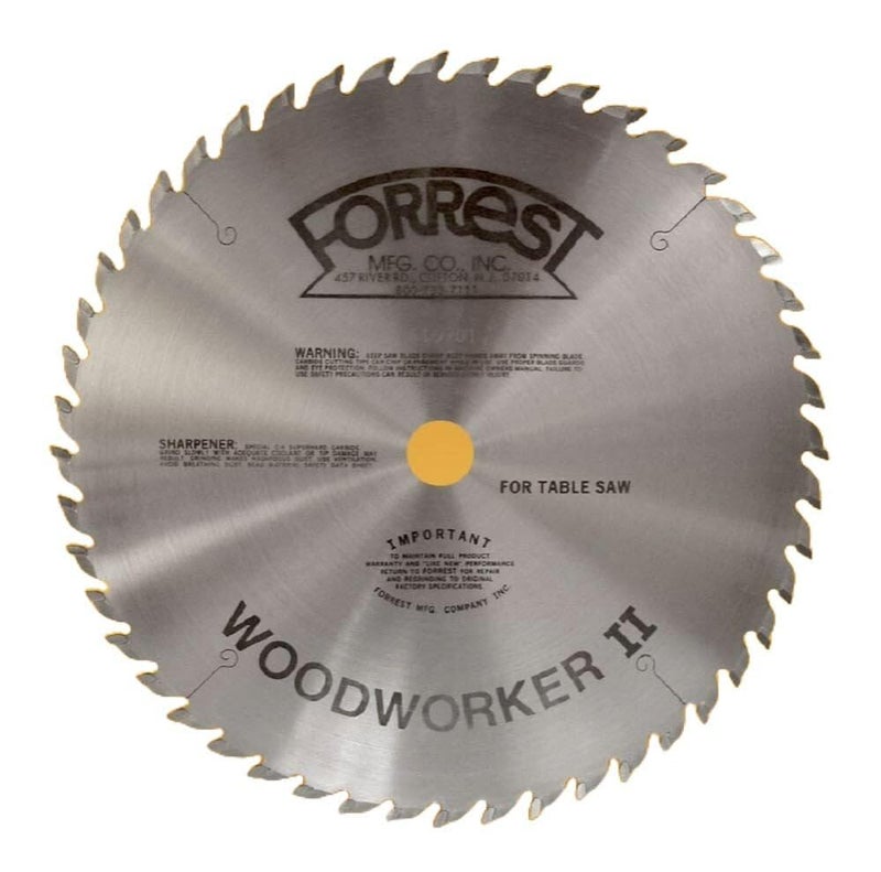 Forrest WW10407125 Woodworker II 10-Inch 40 Tooth ATB .125 Kerf Saw Blade with 5/8-Inch Arbor - Image 4