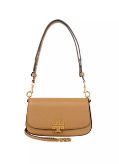 Tory Burch Britten Lychee Flap Leather Underarm Bag Shoulder Bag Crossbody Bag
