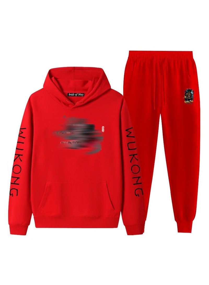 MQD Black Myth Wukong Hooded Sweatshirt Sports Suit