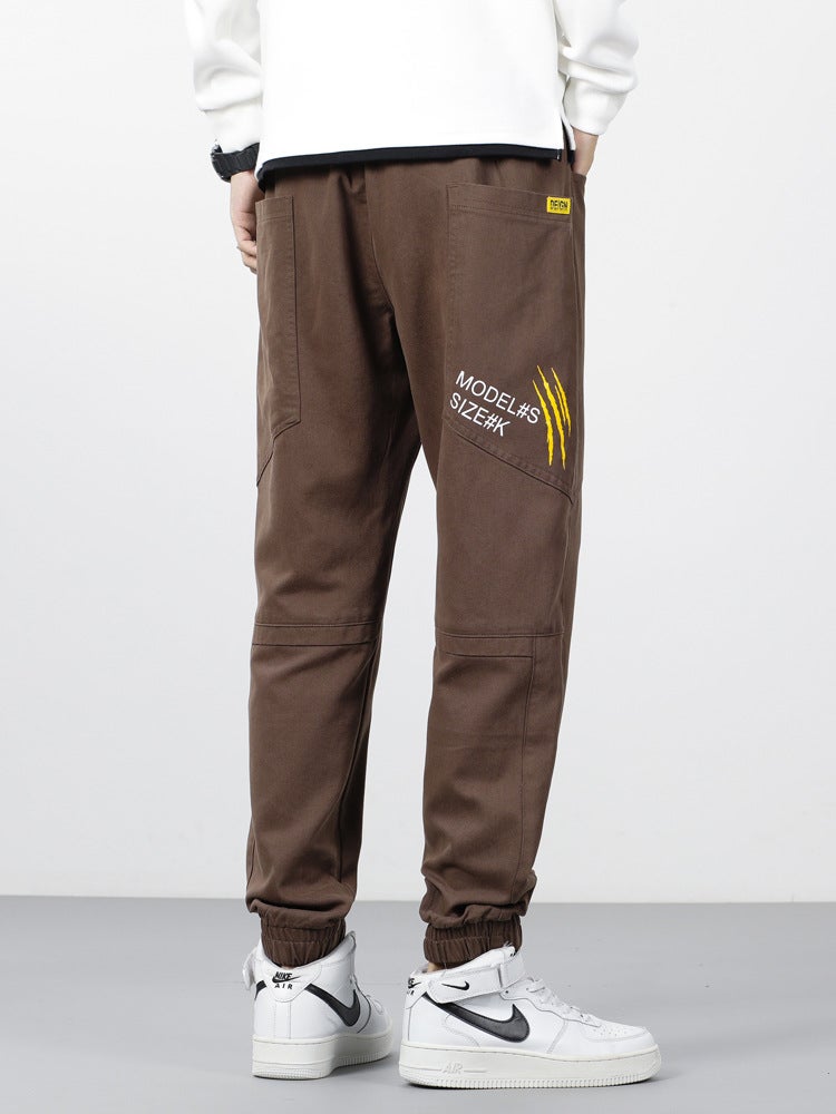 Ice Silk Pants Men'S Loose Quick-Drying Cropped Sports Pants Boys Summer Casual Trousers - Image 5