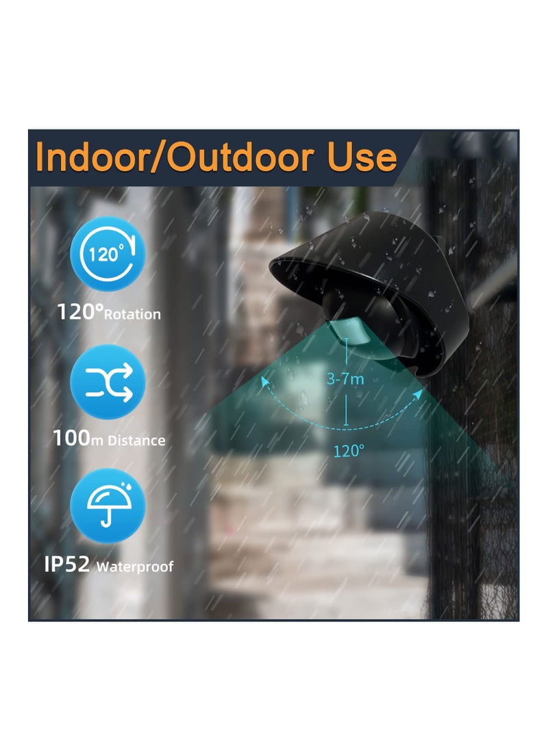 Y&D - Wireless Motion Sensor Detect Alert, Home Security Driveway Alarm, Weatherproof Doorbell Detector Door Chime for Shop Store Office Front Entry - Image 1