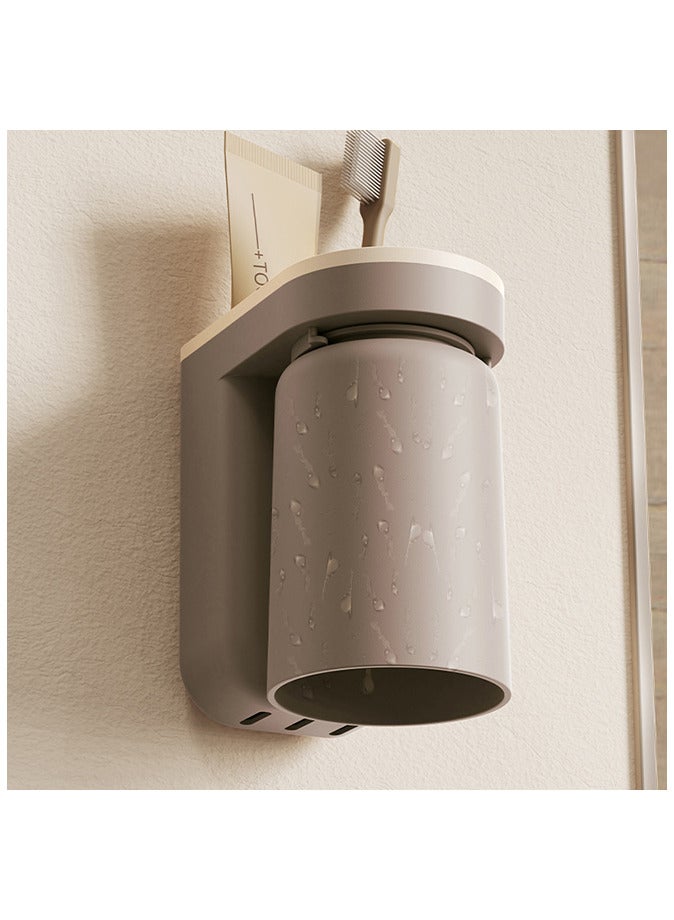 Wall Mounted Toothbrush Holder,inverted design,Easy Installation, Space-Saving  - Image 2