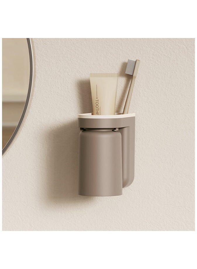 Wall Mounted Toothbrush Holder,inverted design,Easy Installation, Space-Saving  - Image 3