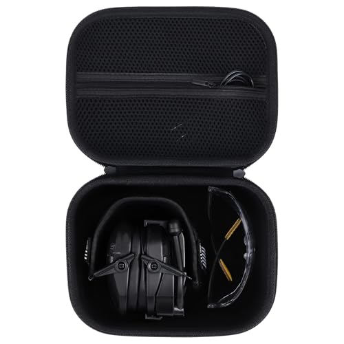 Lebakort Storage Case Compatible with Walkers Razor Slim Electronic Earmuff Walkers Walkie TalkiePROHEAR 066 030 Howard Leight Honeywell Impact Sport Electronic MuffsCase Only - Image 1
