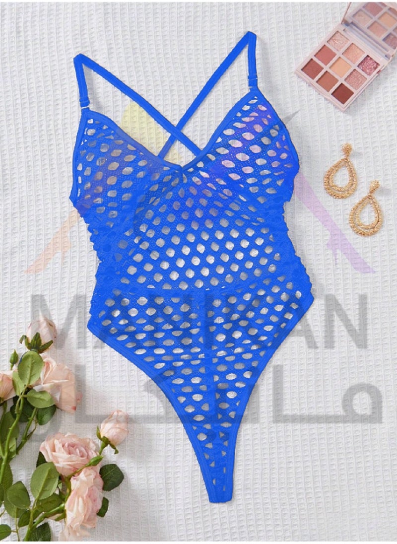 Ward - Women’s Mesh Lingerie with Adjustable Back Straps - Image 1