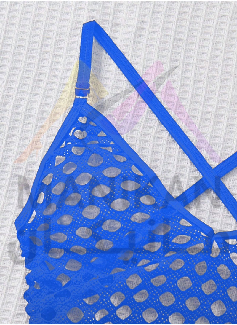 Ward - Women’s Mesh Lingerie with Adjustable Back Straps - Image 1