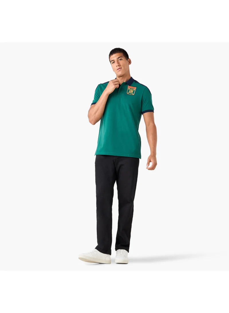 سبلاش فيڤ Embroidered Polo T-shirt