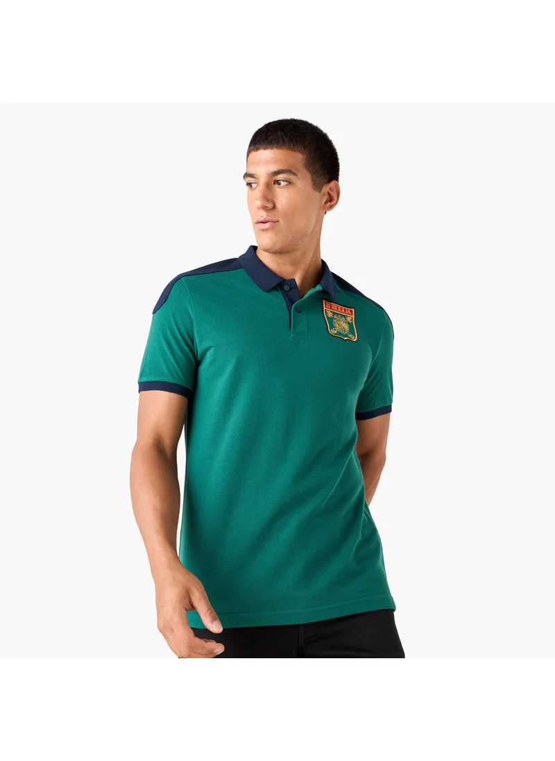 سبلاش فيڤ Embroidered Polo T-shirt