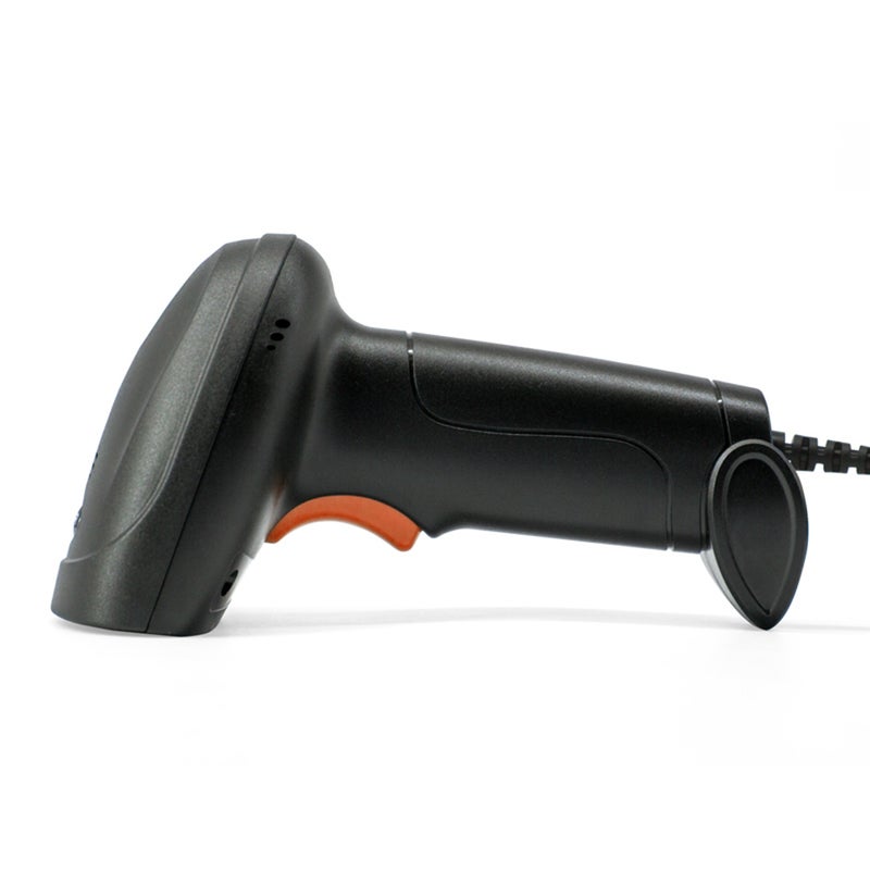 1D Barcode Scanner USB Wired Connection CCD Scanning Head for Paper and Screen Codes Compatible with Windows Android Linux Mac System for Supermarket Retail Library Logistics Warehouse - Image 3
