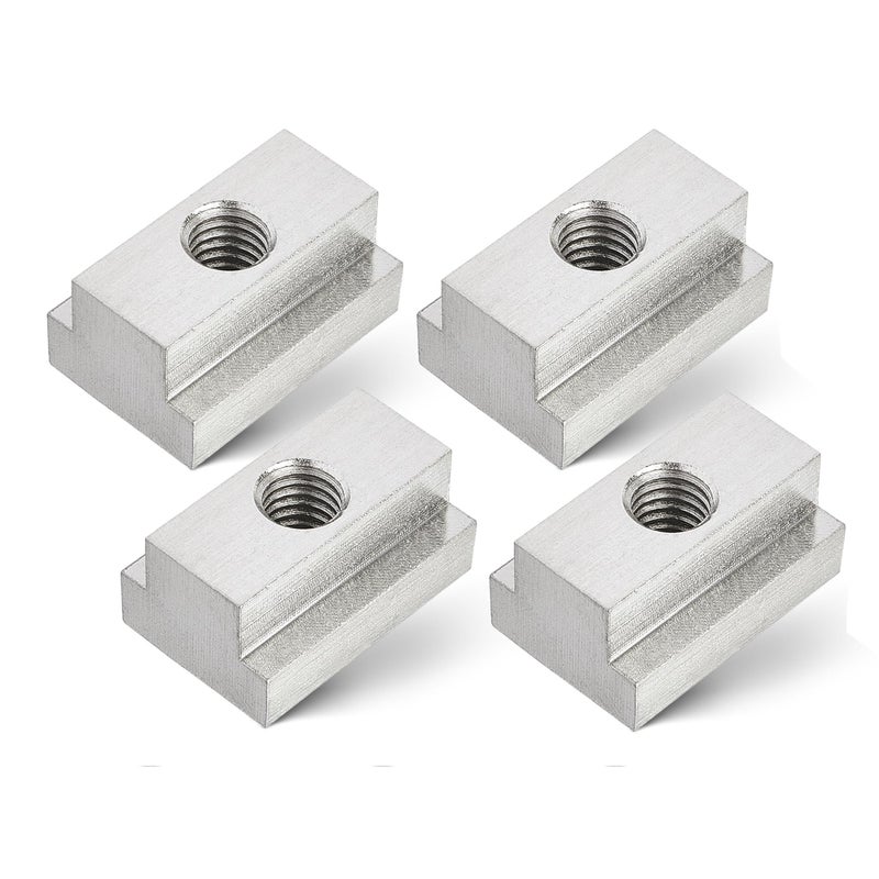 جوزة T من RED WOLF 3/8"-16 للسيارات تويوتا تاكوما وتندرا بيك أب شاحنات سكة السرير من الفولاذ المقاوم للصدأ ملحقات ربط