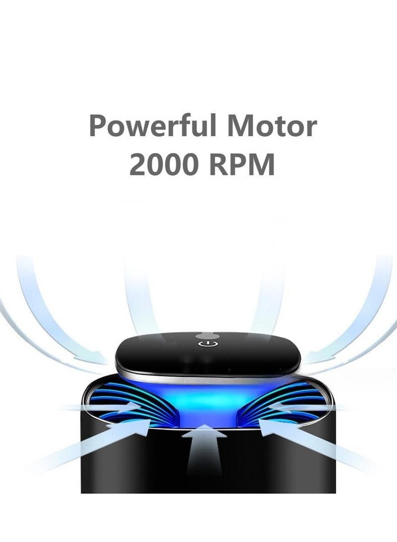 Cool Baby COOLBABY UV Mosquito Killer Outdoor Mosquito Killer Indoor Lightweight Mosquito Killer Portable Night Light Insect Mosquito Fruit Fly Trap for Garden Bed Office Camping BLACK - Image 3