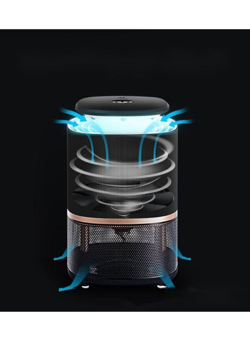 Cool Baby COOLBABY UV Mosquito Killer Outdoor Mosquito Killer Indoor Lightweight Mosquito Killer Portable Night Light Insect Mosquito Fruit Fly Trap for Garden Bed Office Camping BLACK - Image 5