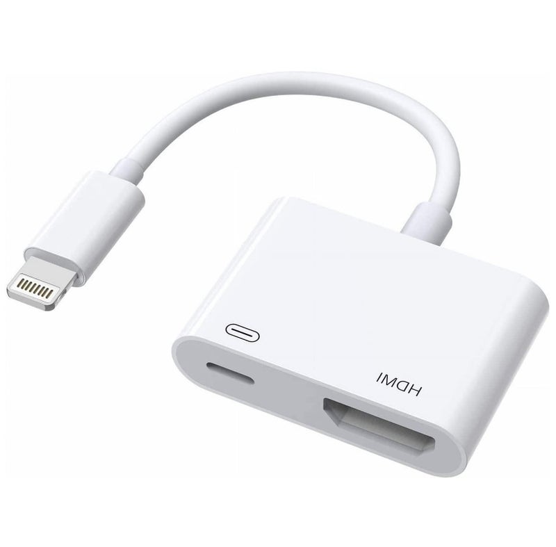 Veetone [Apple Mfi Certified] Apple Lightning To Hdmi Adapter To Tv,1080P Digital Av Adapter Sync Screen Connector Cable Compatible For Iphone 14 13 12 11 Xs XrX8 Ipad To Hdtv Projector Monitor - Image 1