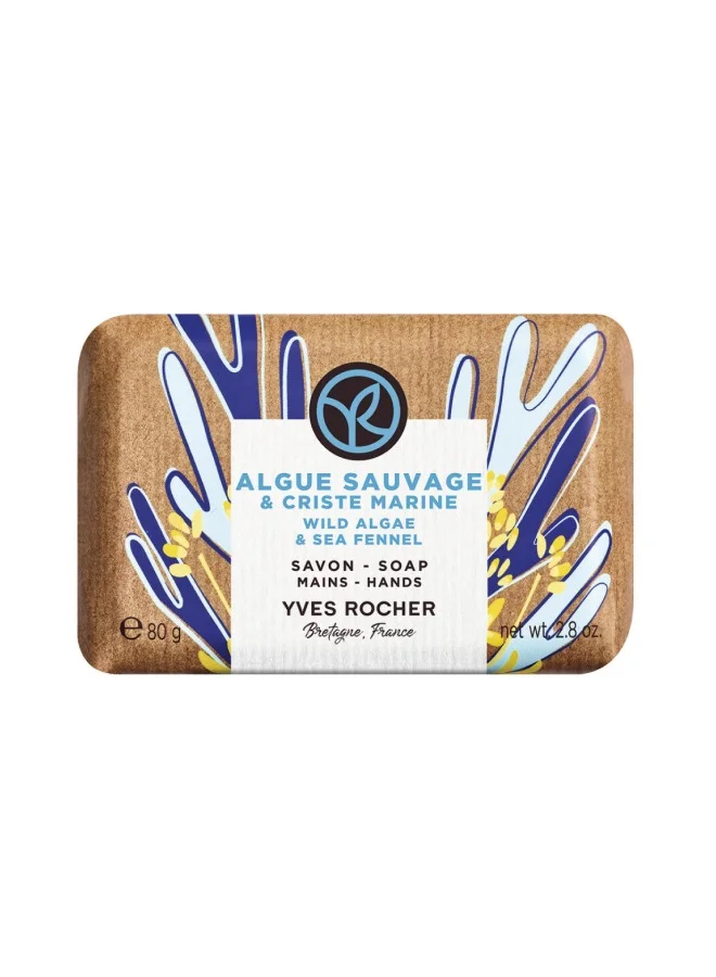 Yves Rocher SOAP WILD ALGAE AND MARINE CRISTE 80G