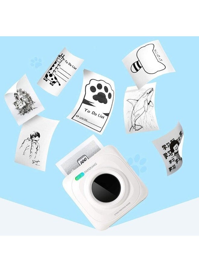 paperang P1 Official Mini Wireless Mobile Phone Printer, Portable Bluetooth Printer, Pocket Printer, Receipt Thermal Printer for Home Office Students Scrapbook - Image 3