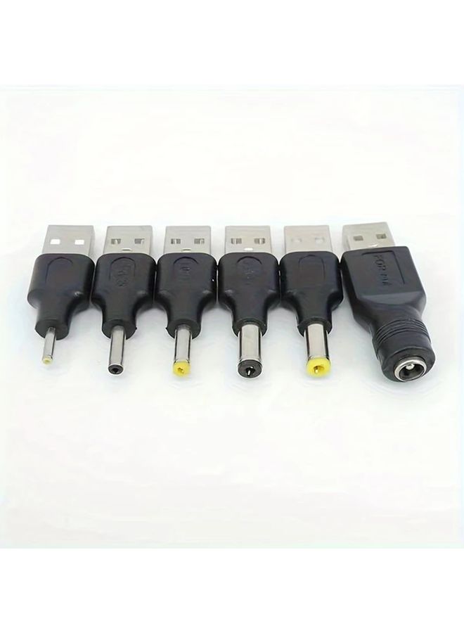 Dual Tip USB 2 0 to DC Power Adapter 5 5 2 5mm and 5 5 2 1mm for Routers Fans Speakers - Image 5