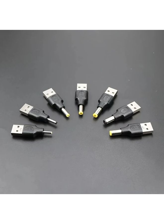 Dual Tip USB 2 0 to DC Power Adapter 5 5 2 5mm and 5 5 2 1mm for Routers Fans Speakers - Image 3