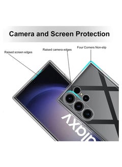 Waldic Silicone Protective Back Case Cover For Samsung Galaxy S24 Ultra - Clear  - Image 3